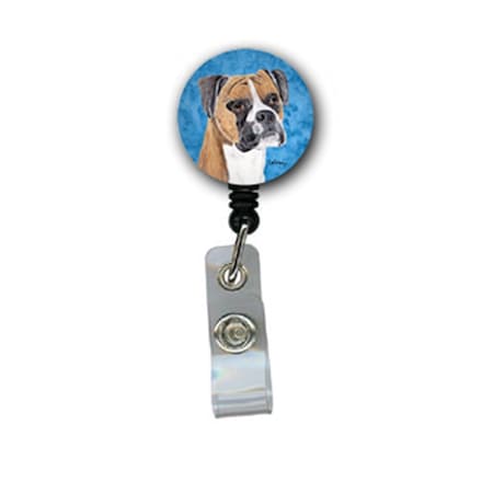 Teacher&Aposs Aid Boxer Retractable Badge Reel Or Id Holder With Clip TE2902894